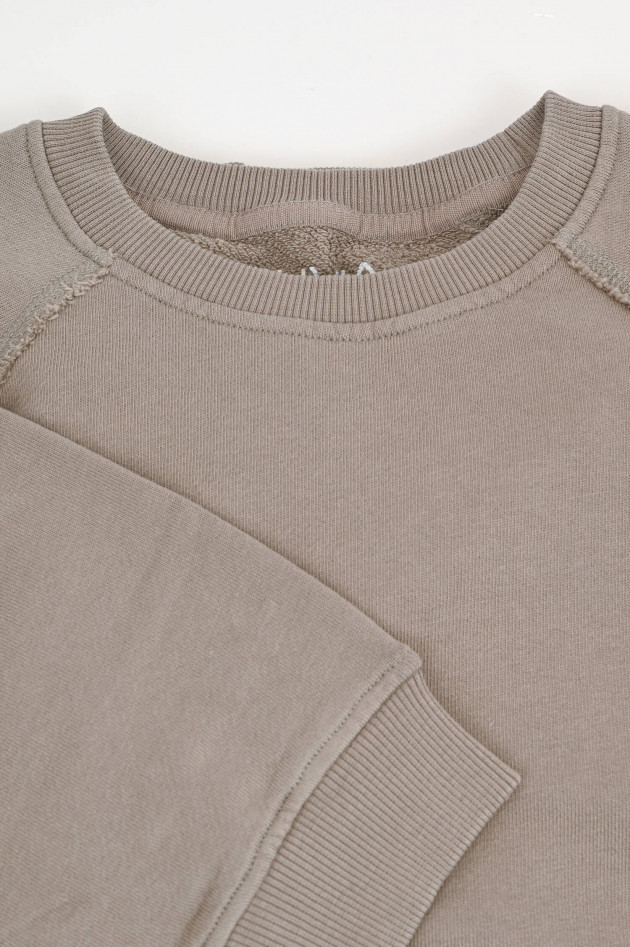 Juvia Sweatshirt aus Baumwolle in Taupe