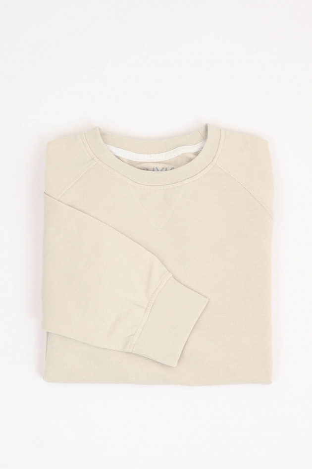 Juvia Sweatshirt aus Baumwolle in Creme