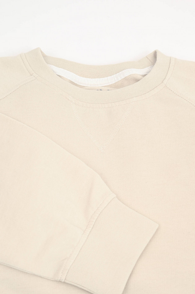 Juvia Sweatshirt aus Baumwolle in Creme