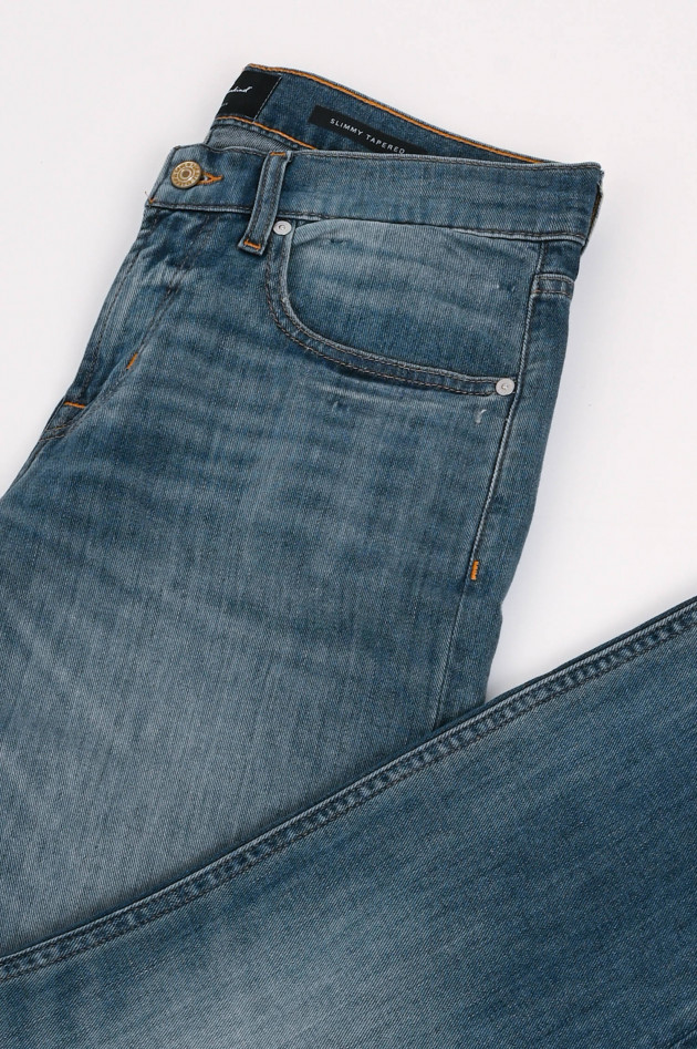 Seven for all Mankind Jeans SLIMMY TAPERED in Mittelblau