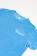 T-Shirt TERRY in Blau