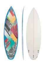 Surfboard BLASTER Shortboard gemustert