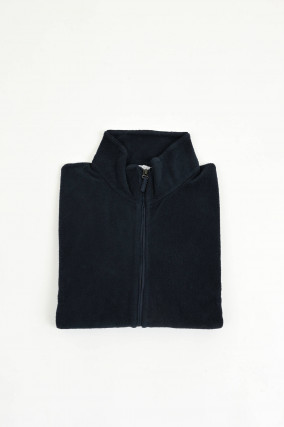 Fleecejacke in Navy