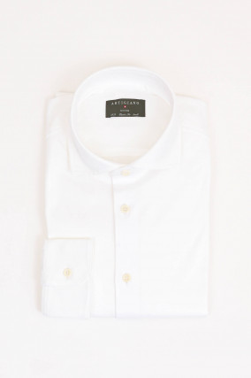 Hemd aus Baumwolle in Weiß