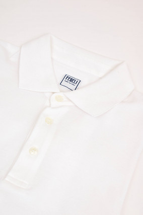 Polo-Shirt in Weiß